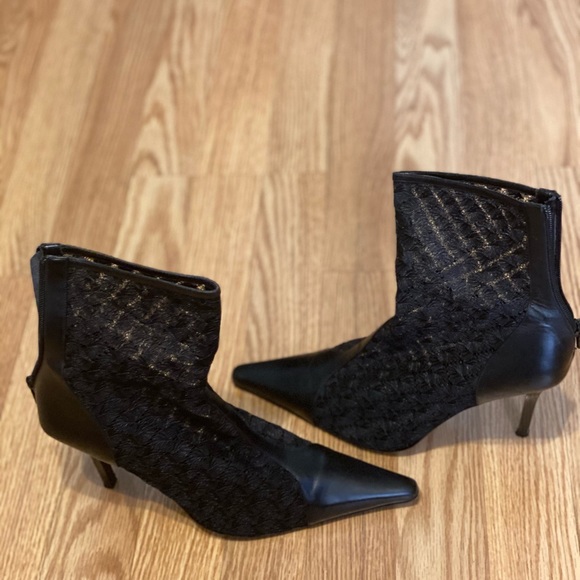 Lace boots high heels any season - Picture 3 of 4